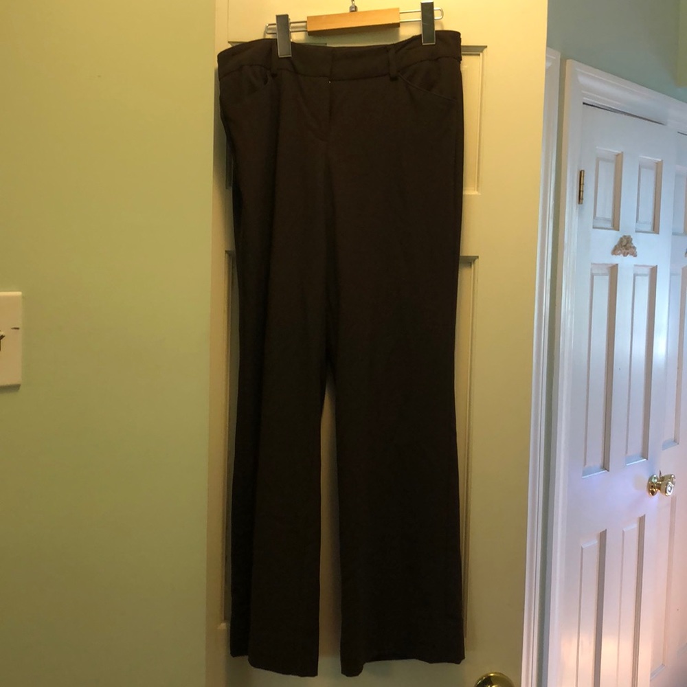 Brown Tracy Evans Work Pants